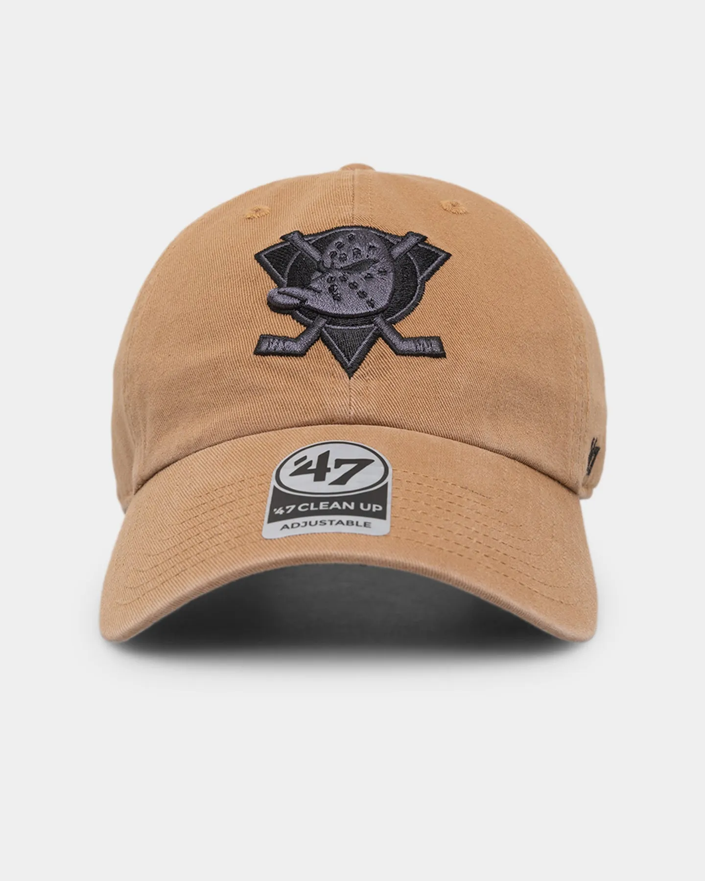 47 Brand Anaheim Ducks '47 Clean Up Strapback Camel
