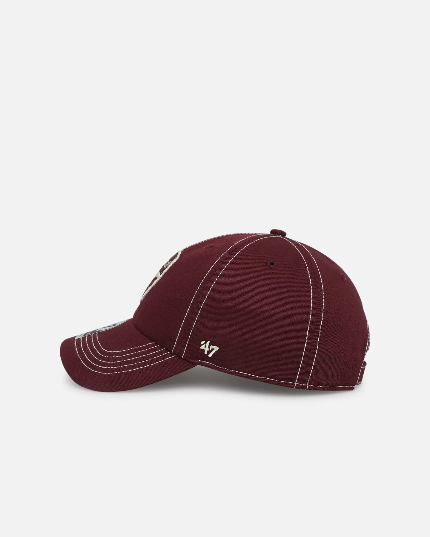 47 Brand Arsenal Football Club 47 Clean Up Strapback Dark Maroon