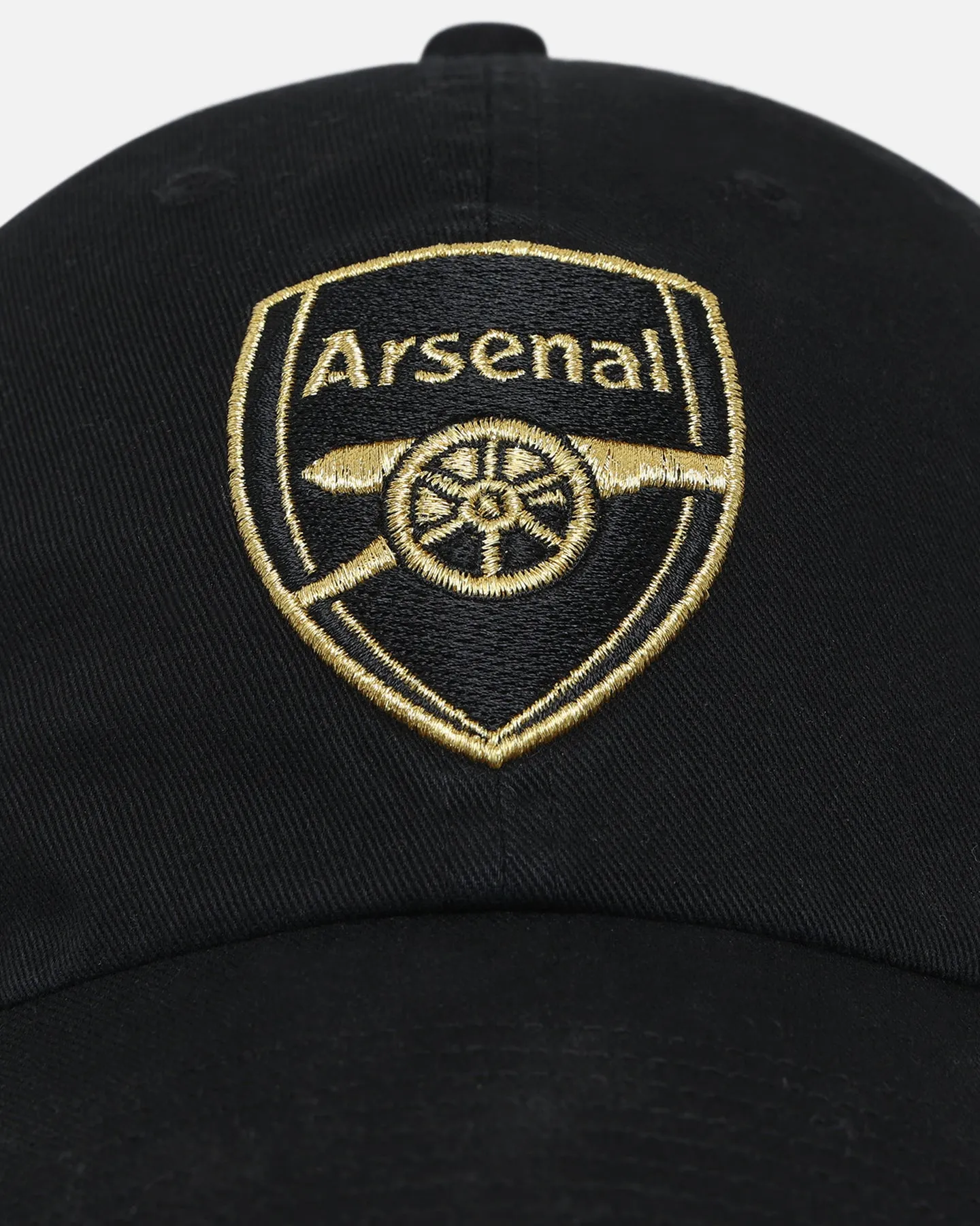 47 Brand Arsenal Football Club 'Metallic' 47 Clean Up Strapback Black/Gold