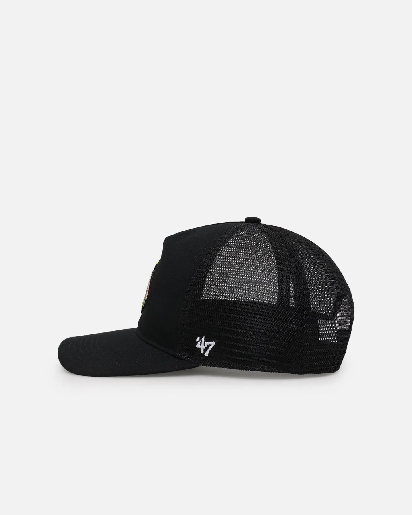 47 Brand Chicago Blackhawk Mesh '47 Hitch Trucker Snapback Black/Team