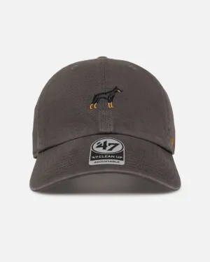 47 Brand Dobermann 'Dog Collection' 47 Clean Up Strapback Charcoal