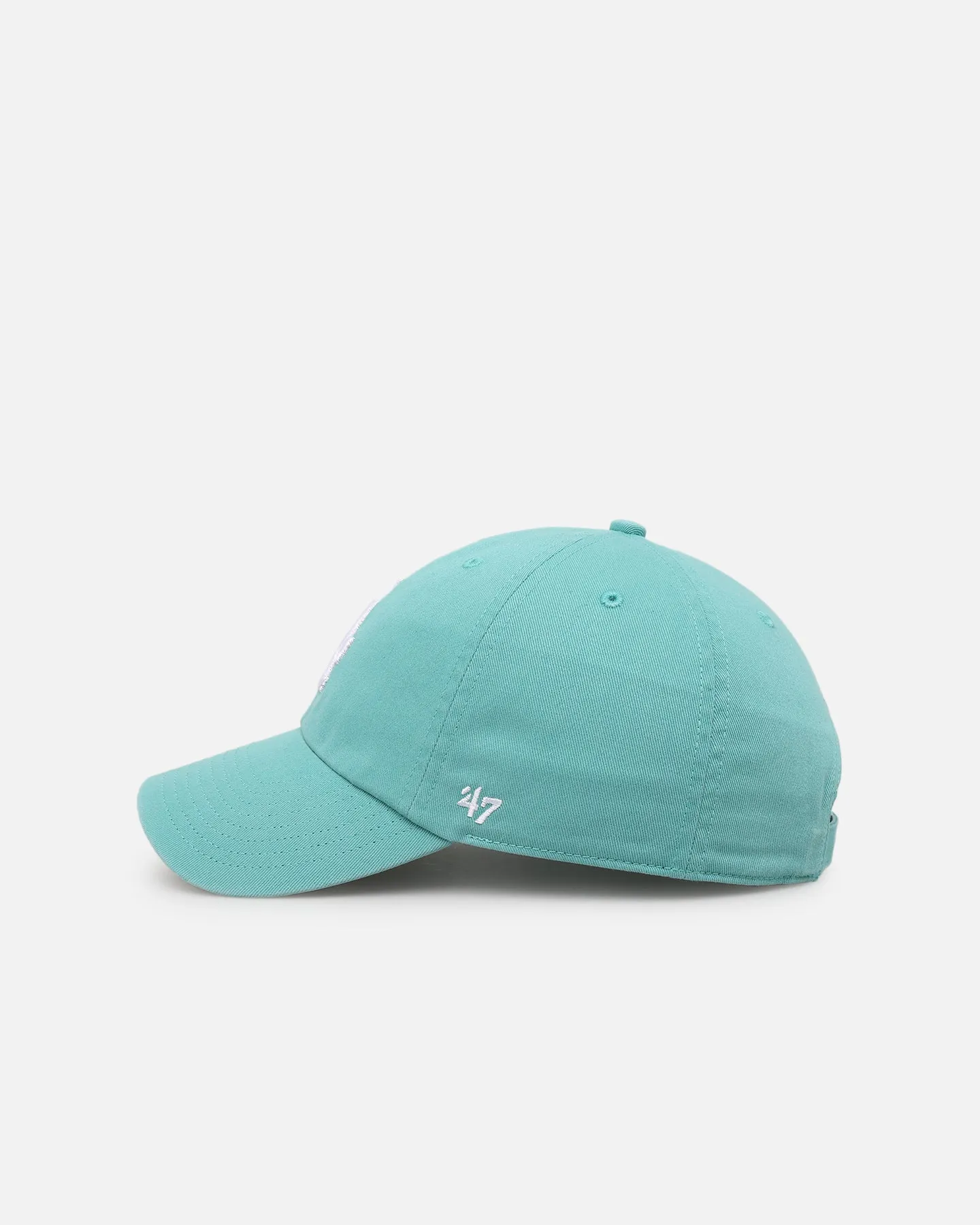 47 Brand Los Angeles Dodgers 'Ballpark' 47 Clean Up Strapback Lagoon