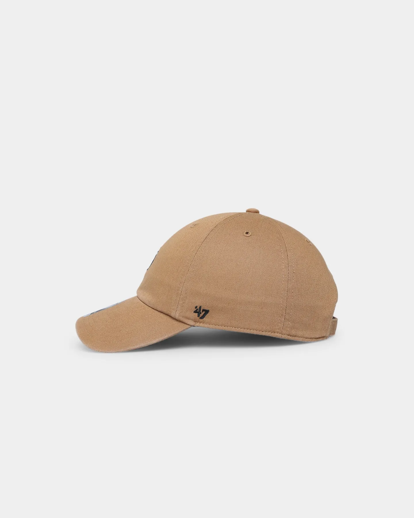 47 Brand New York Yankees Base Runner Clean Up Strapback Camel