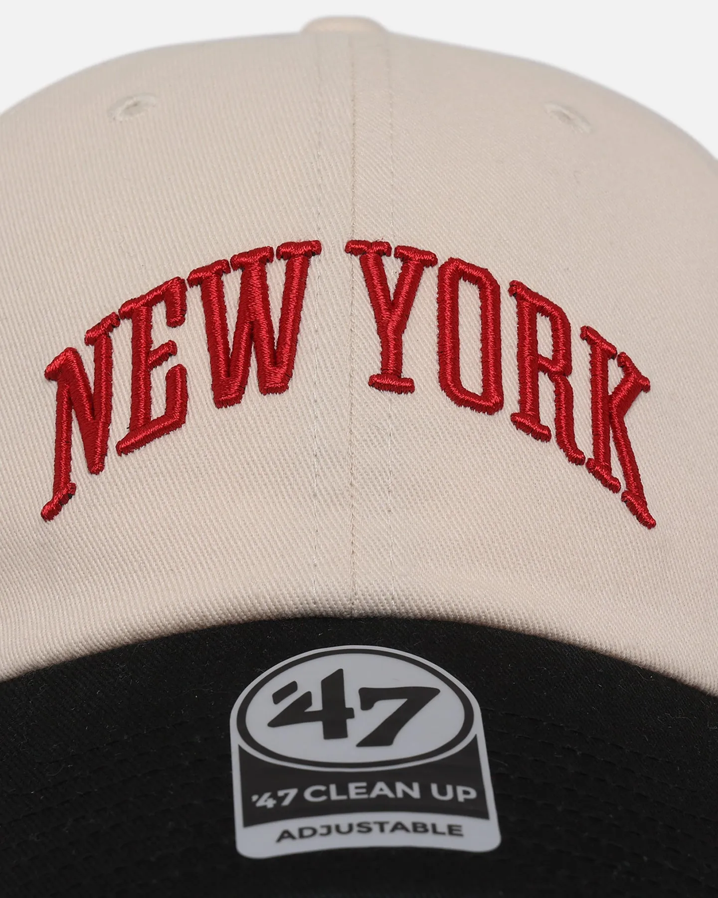 47 Brand New York Yankees 'City Of NY Script' 47 Clean Up Strapback Natural/Black