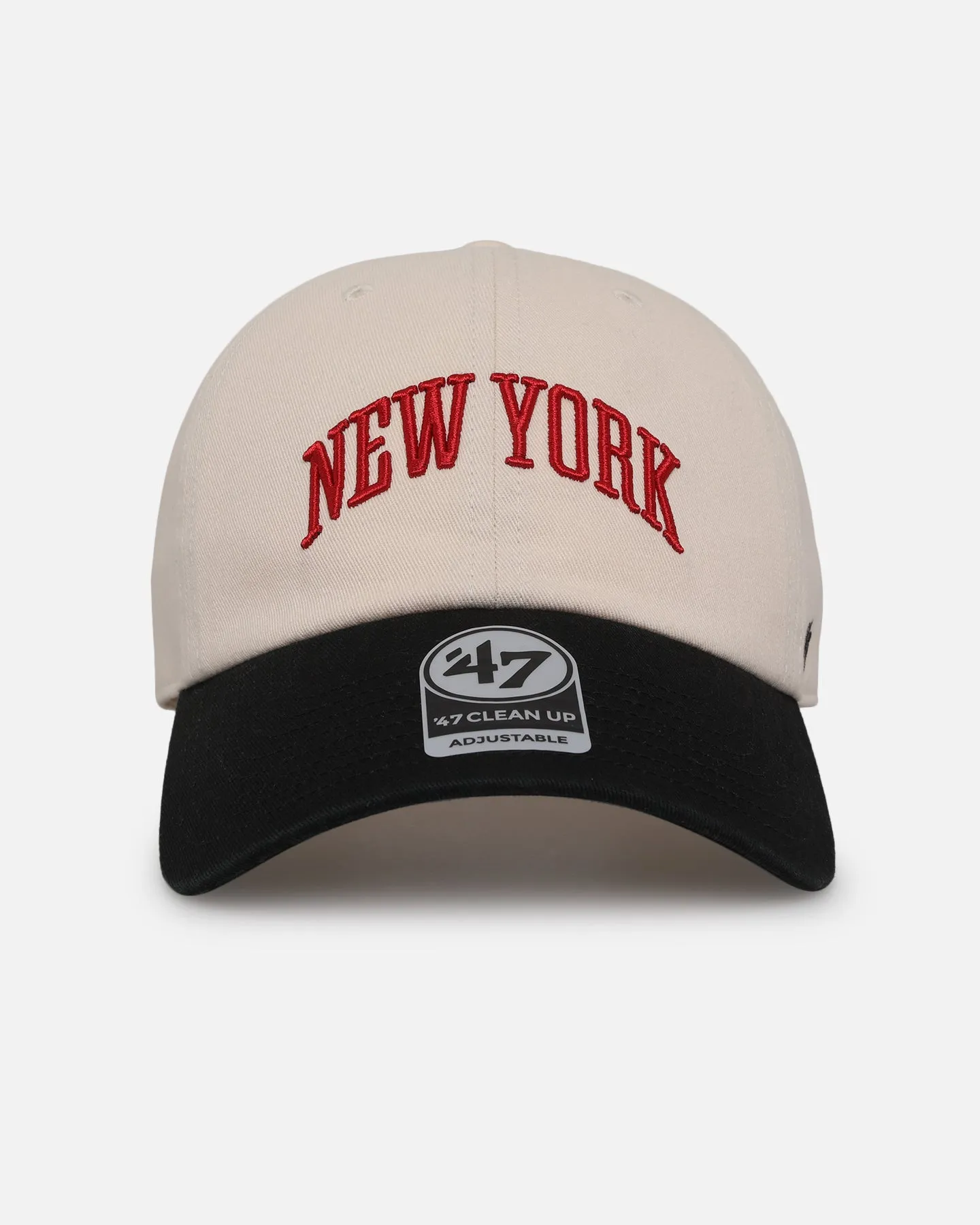 47 Brand New York Yankees 'City Of NY Script' 47 Clean Up Strapback Natural/Black