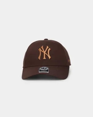 47 Brand New York Yankees MVP Snapback Brown