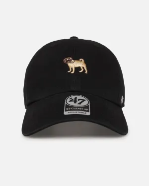 47 Brand Pug 'Dog Collection' 47 Clean Up Strapback Black