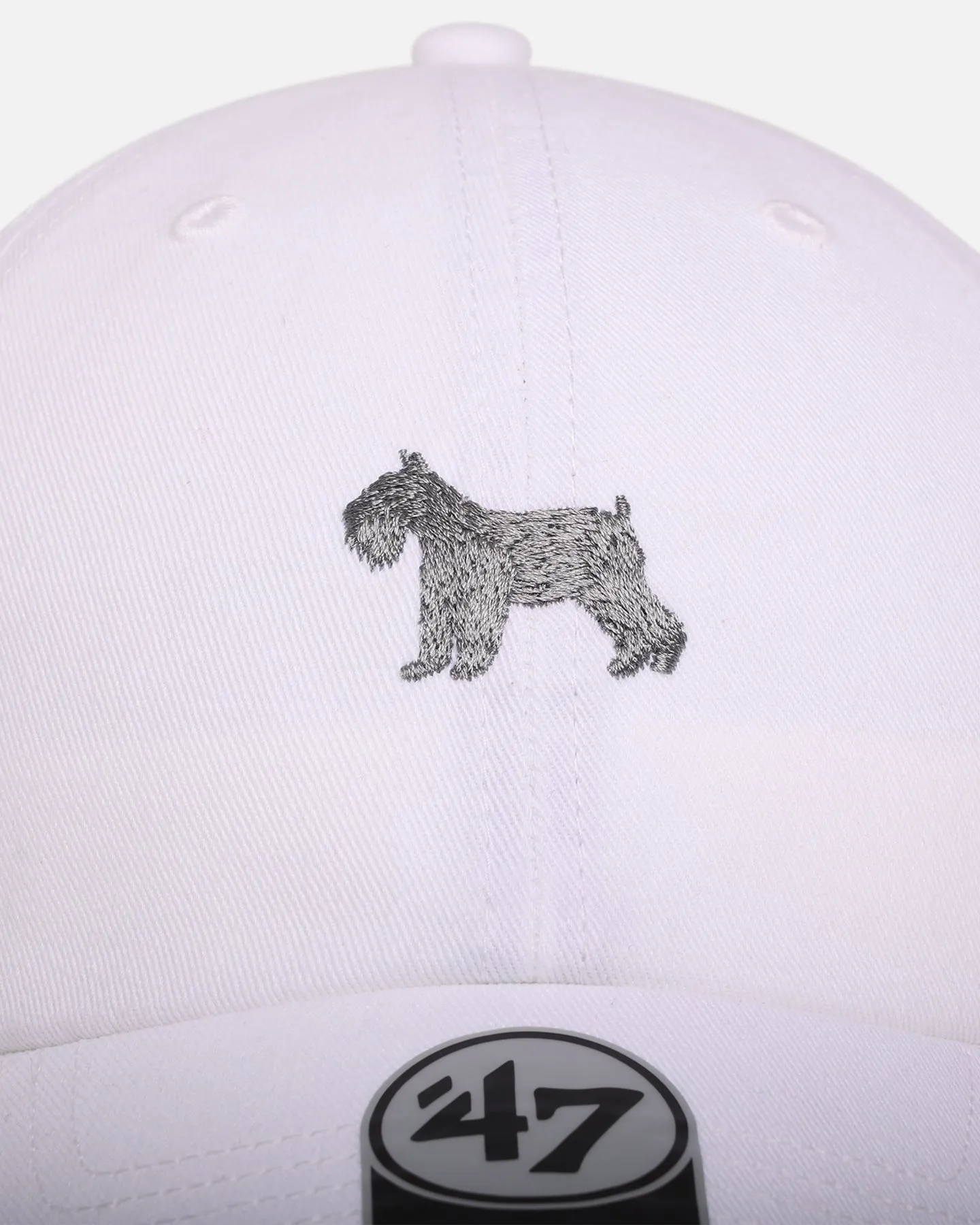 47 Brand Schnauzer 'Dog Collection' 47 Clean Up Strapback White