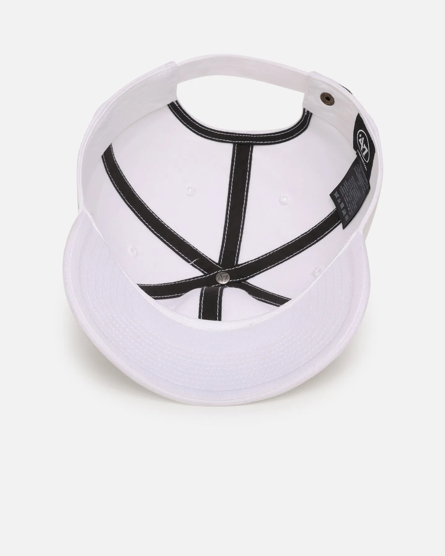 47 Brand Schnauzer 'Dog Collection' 47 Clean Up Strapback White