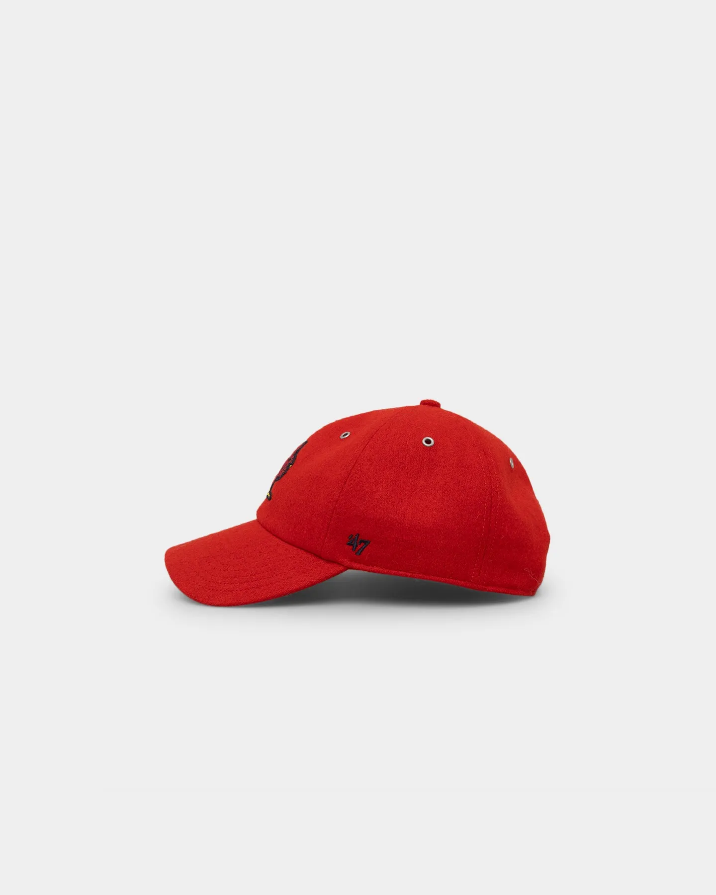 47 Brand St. Louis Cardinals Wooly '47 Clean Up Strapback Red