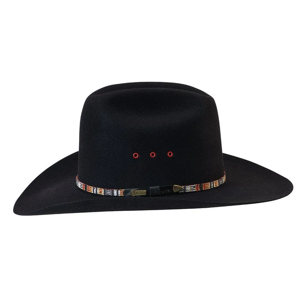 Akubra Bronco Hat - Black