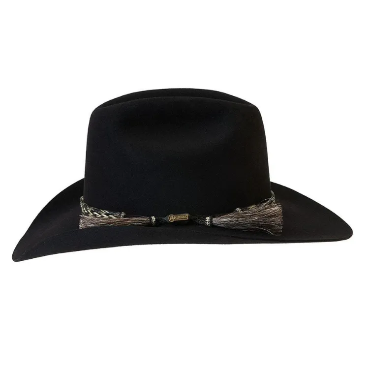Akubra Rough Rider Hat - Black