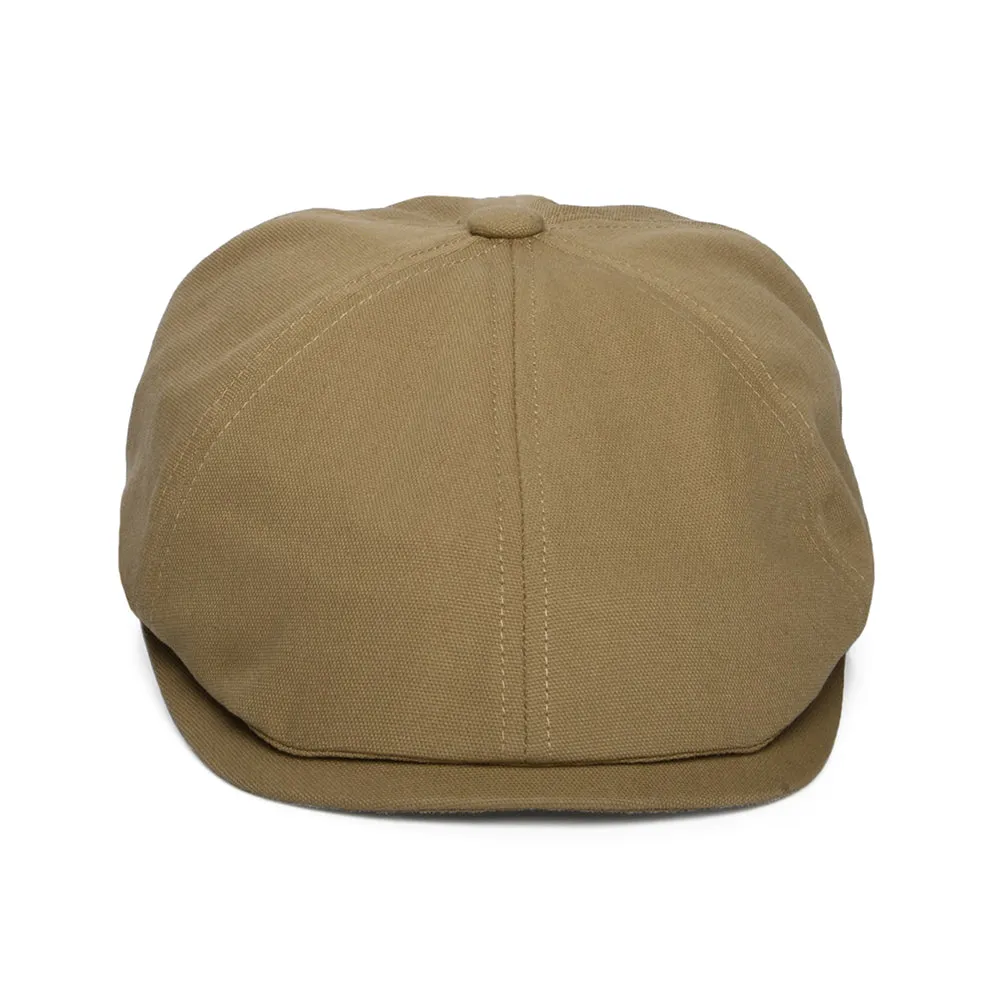 Barbour Hats Fawdon Cotton Newsboy Cap - Tan