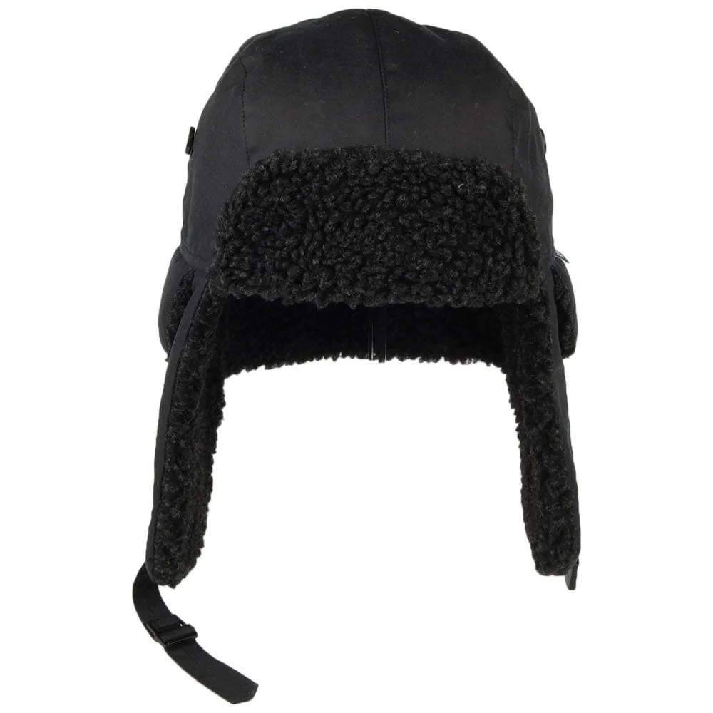 Barbour Hats Fleece Lined Trapper Hat - Navy Blue