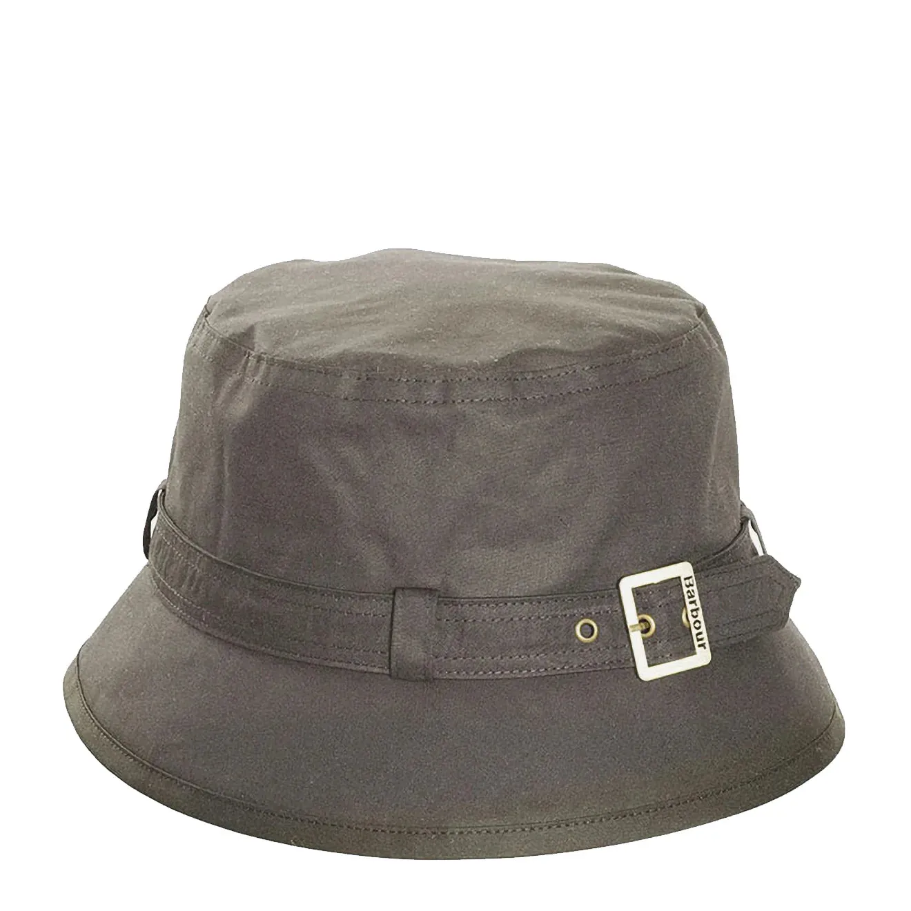 Barbour Kelso Wax Belted Hat Olive