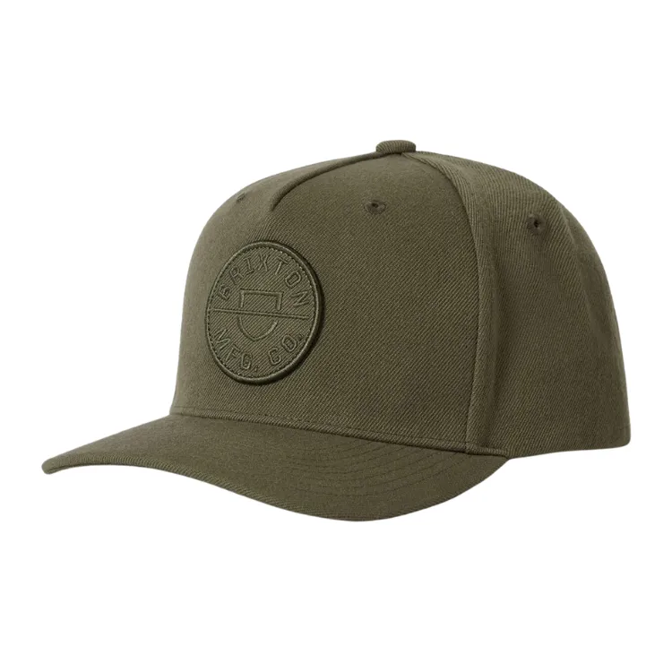 Brixton Crest C MP Snapback - Ivy Green