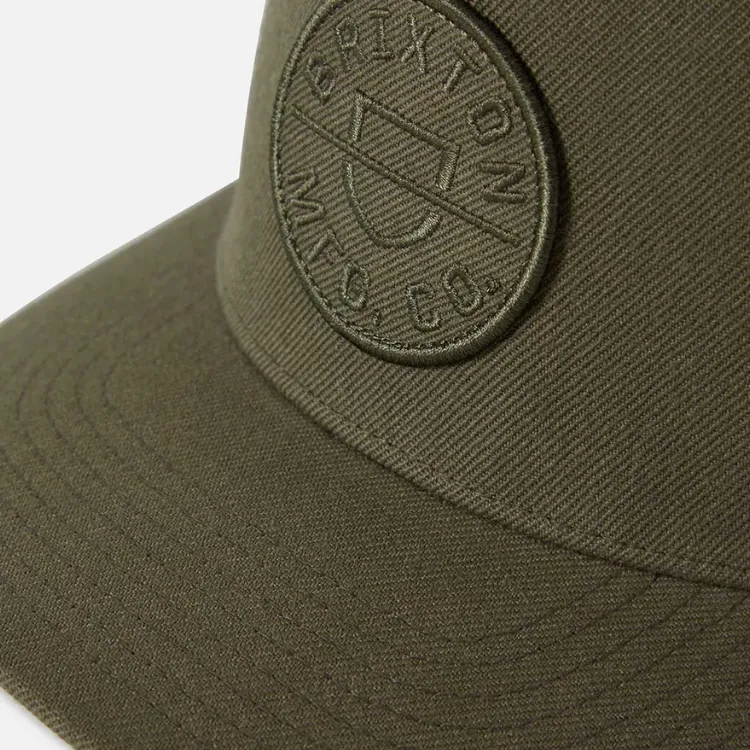 Brixton Crest C MP Snapback - Ivy Green