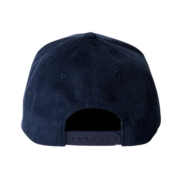 Brixton Crest C MP Snapback - Washed Navy Cord