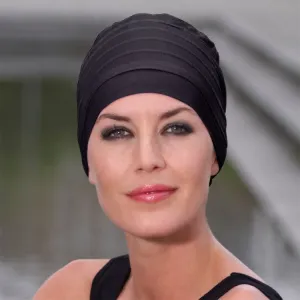 Christine Yoga Bamboo Turban - Black