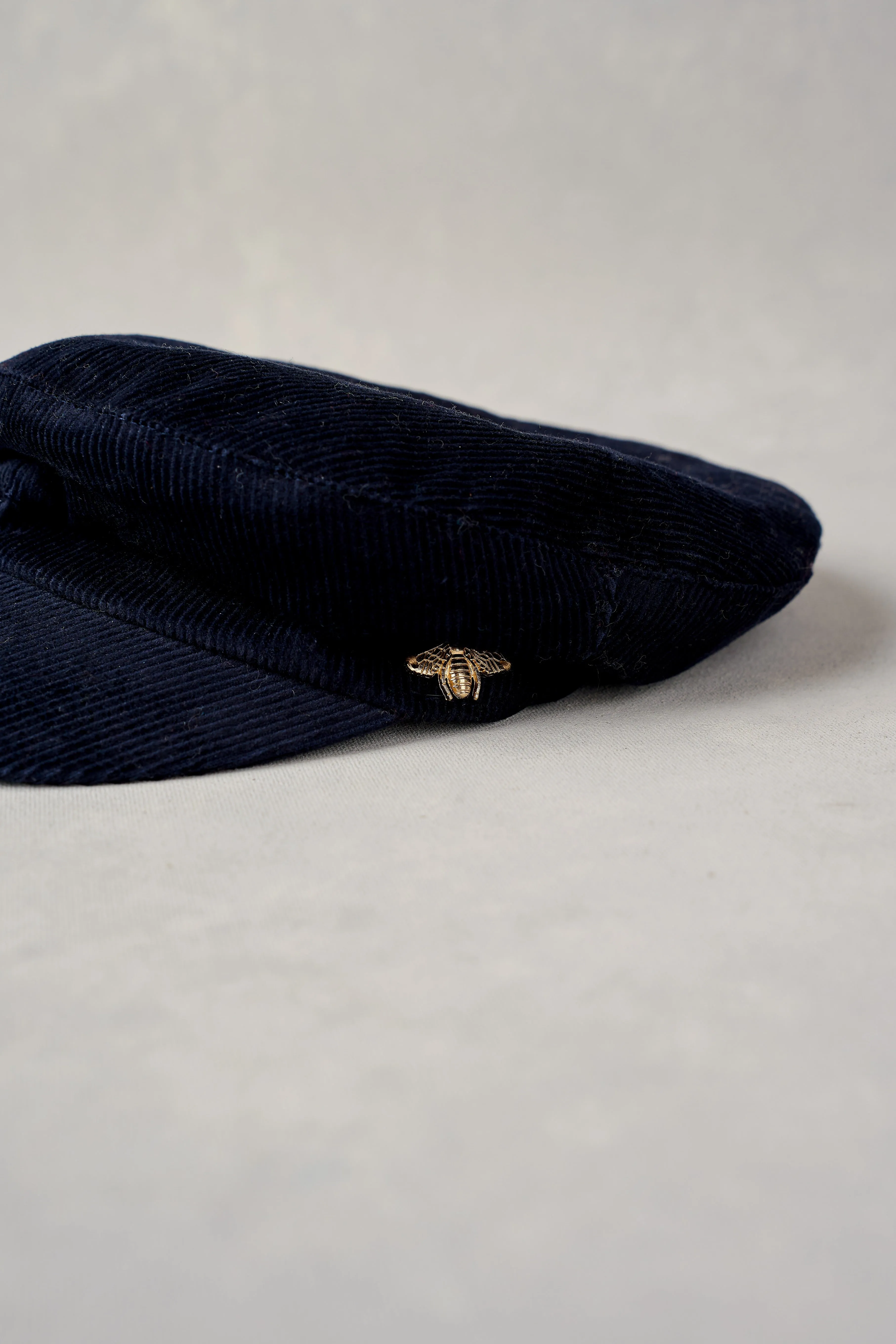 Cord Bakerboy Hat - Ink