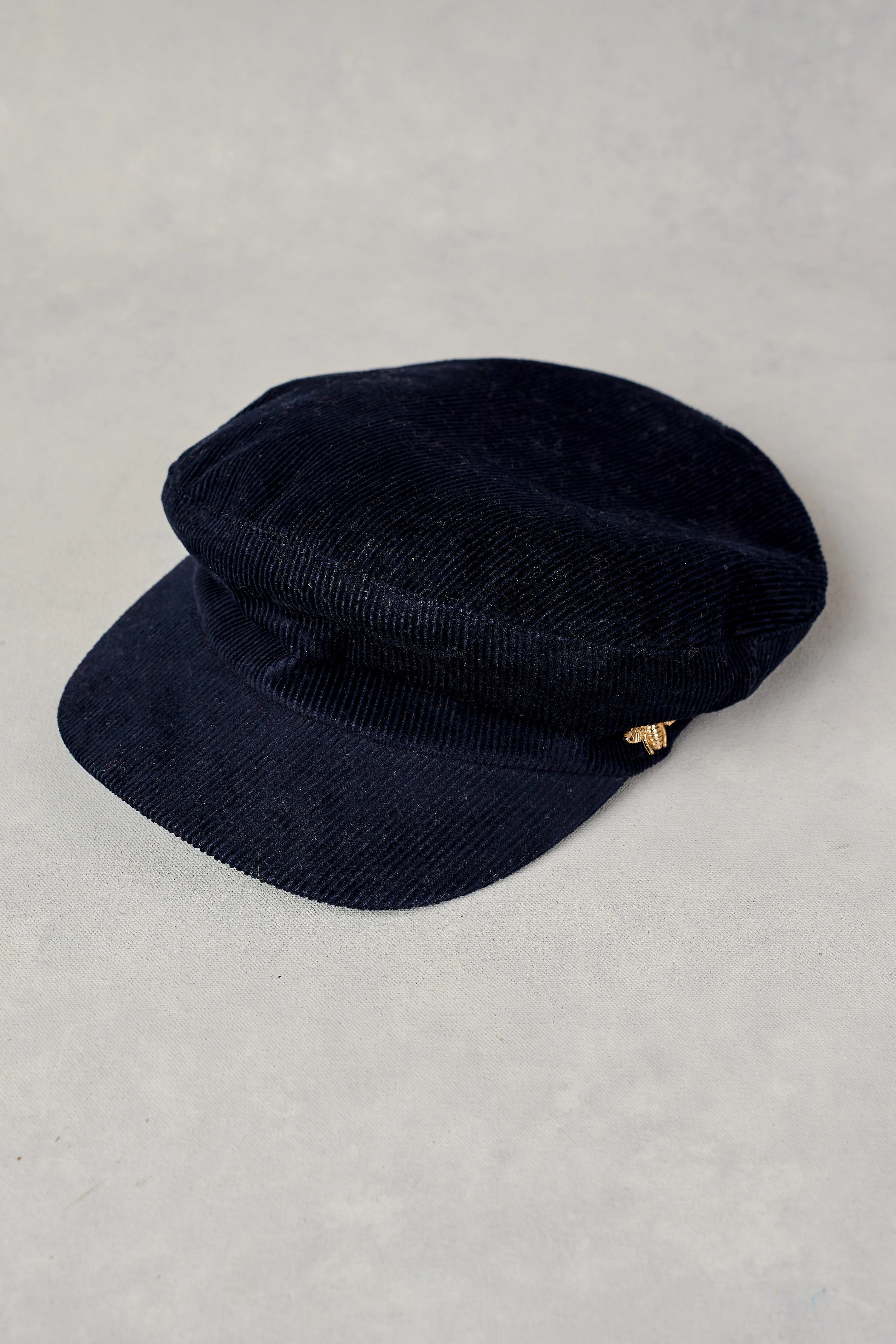 Cord Bakerboy Hat - Ink