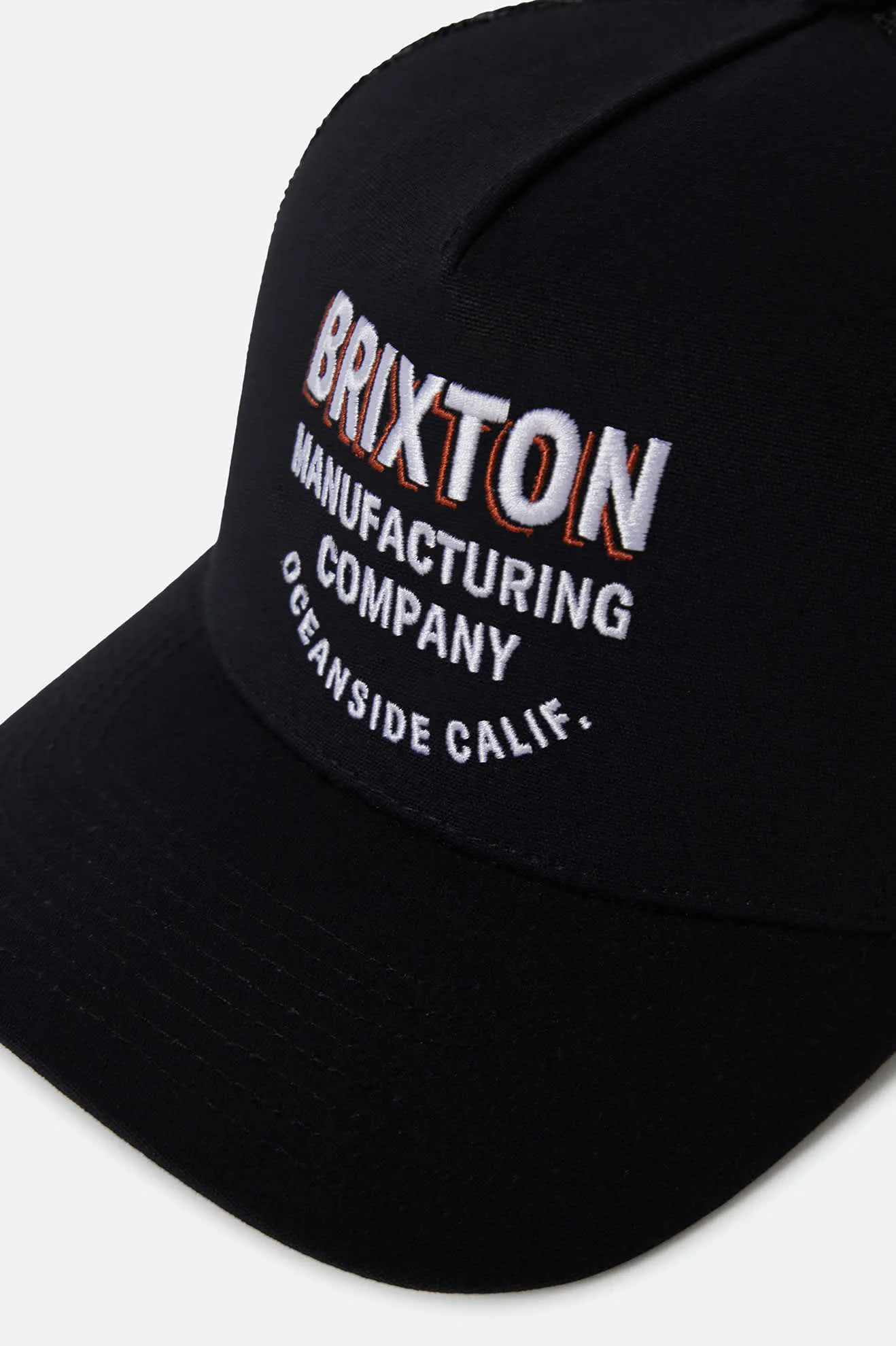 Crest Netplus Trucker Hat - Black/Black