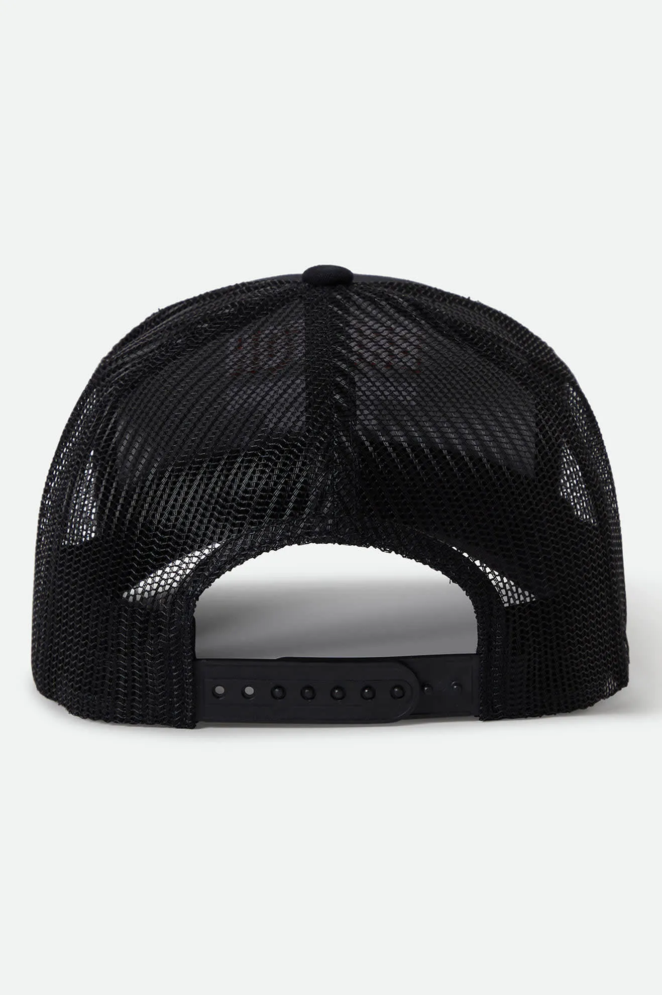 Crest Netplus Trucker Hat - Black/Black