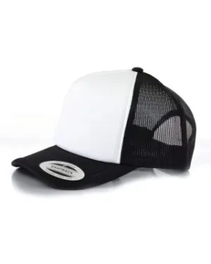 Flexfit Hi Crown Trucker - Black/White