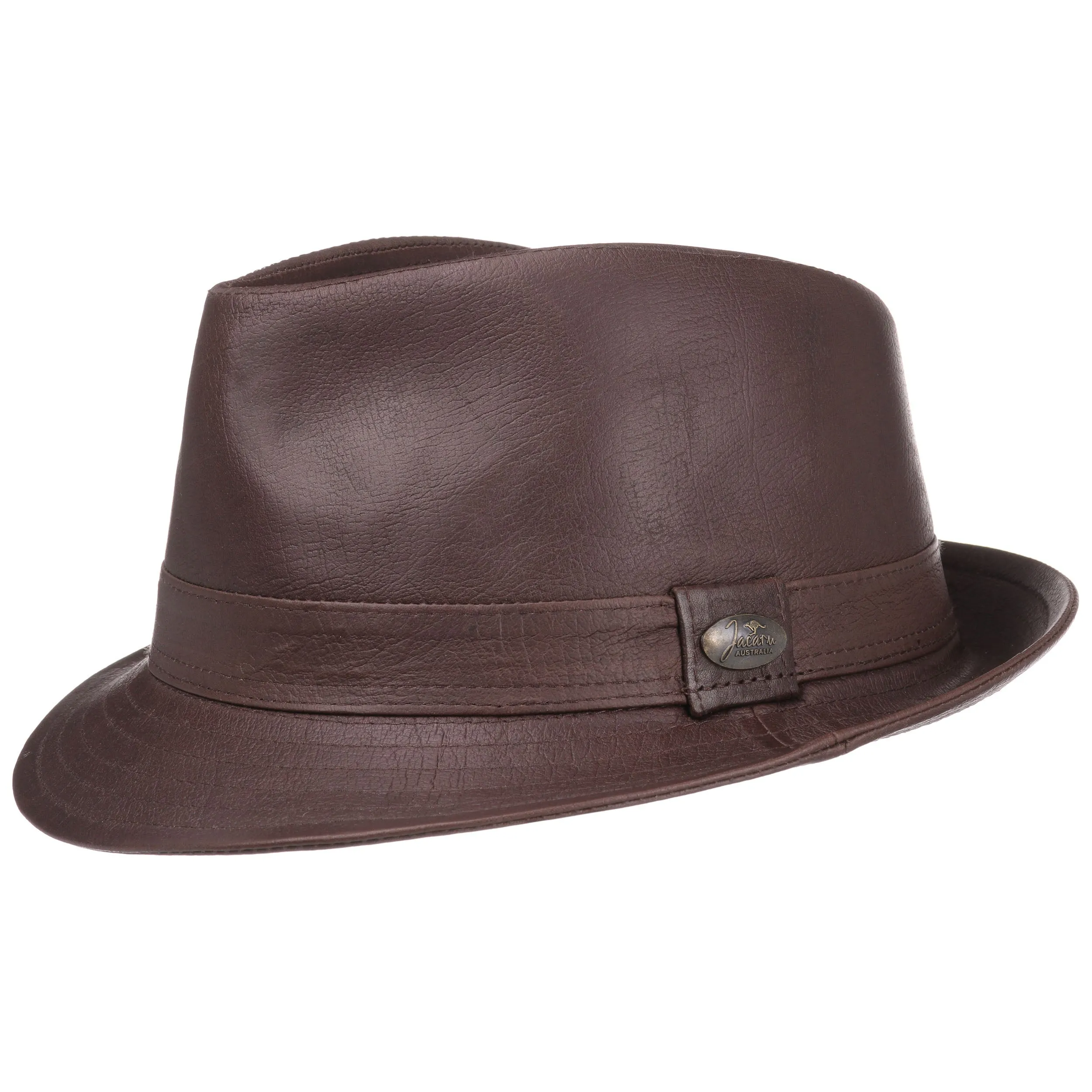 Jacaru Hats Kangaroo Trilby - Brown