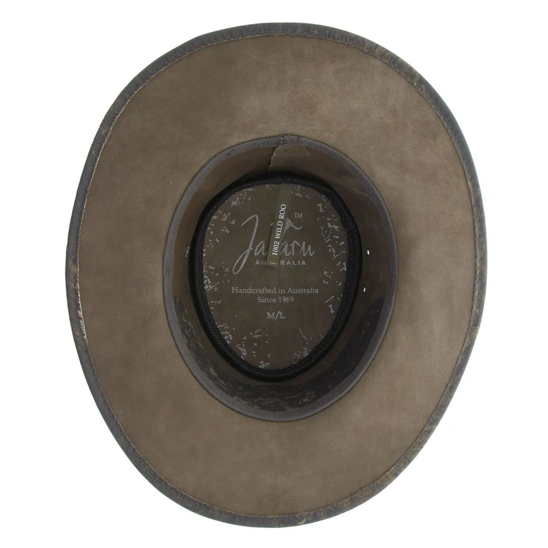 Jacaru Hats Roo Traveller - Stonewash Brown
