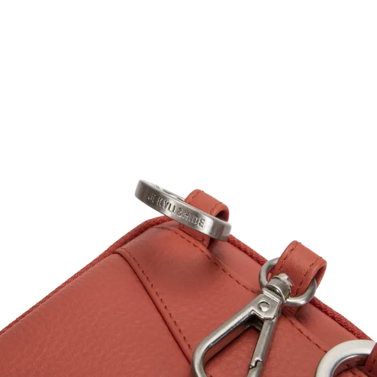Jekyll & Hide Mobile Phone Pouch With Strap - Apricot