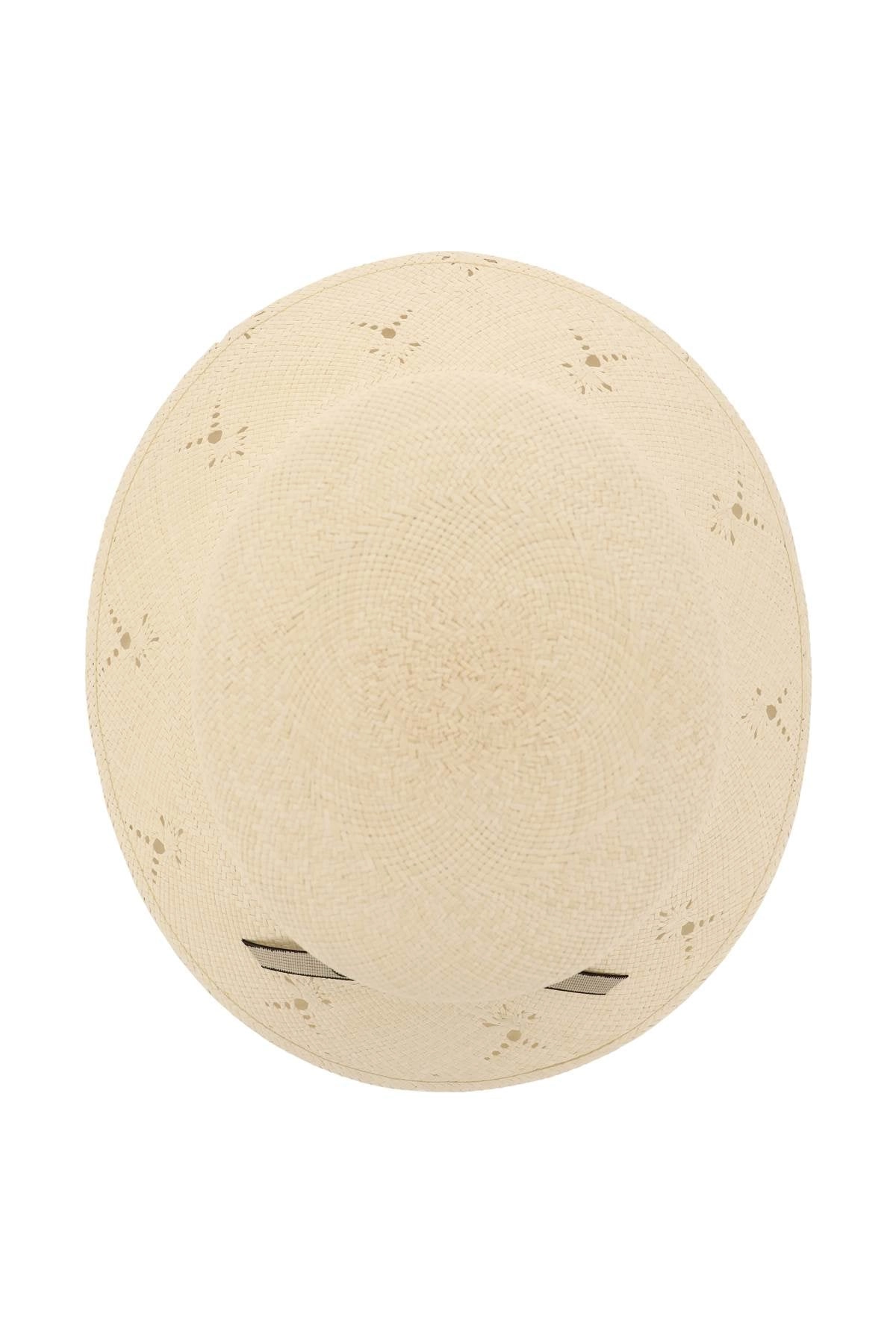 Maison Michel New Kendall Logo Plaque Cloche Hat