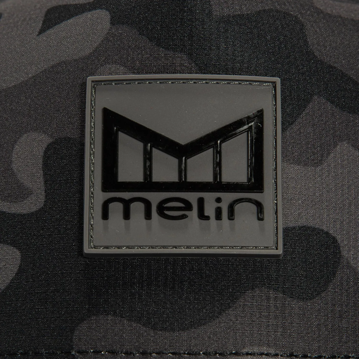 Melin Odyssey Stacked Hydro Snapback Hat - Black. Camo