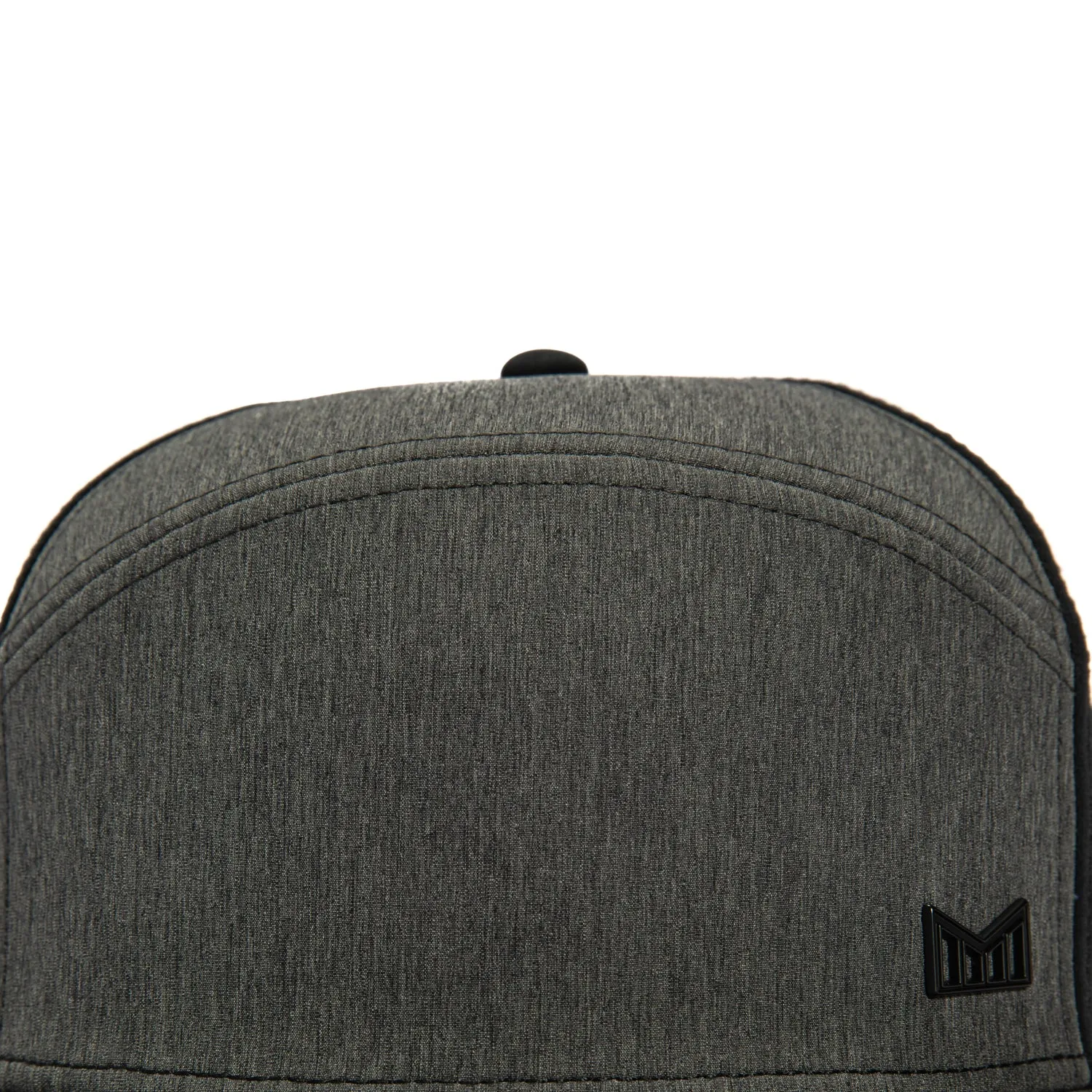 Melin Trenches Icon Hydro Snapback XL Hat - Heather. Black