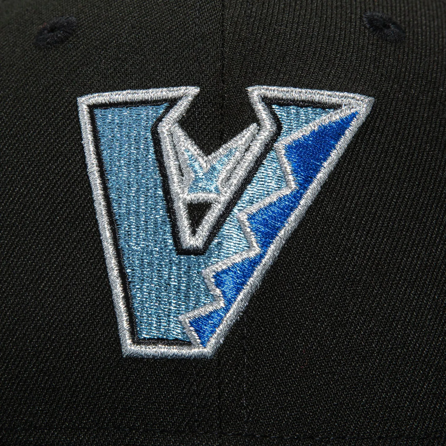 New Era 59Fifty Arizona Diamondbacks Inaugural Patch Upside Down Hat - Black. Navy. Light Blue