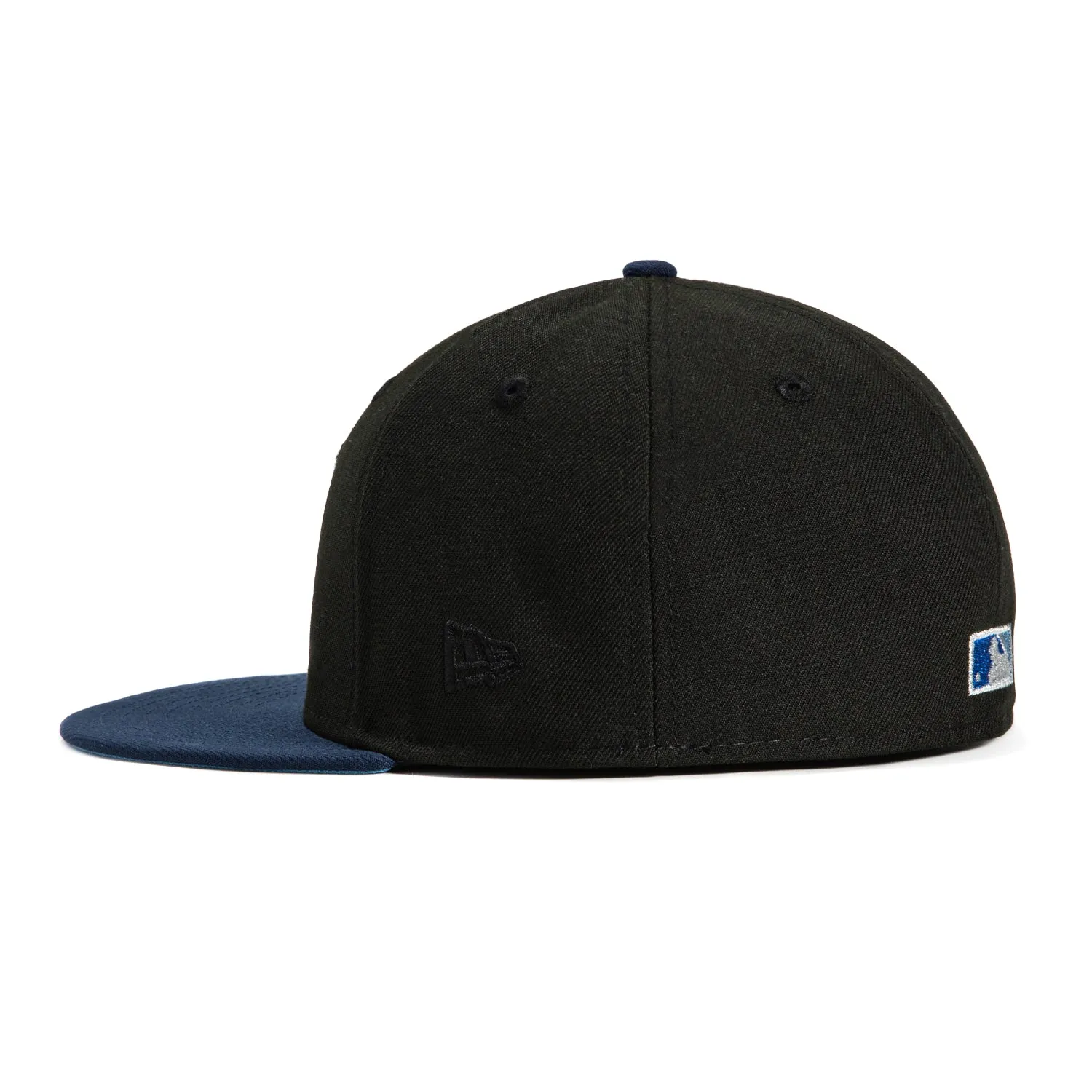 New Era 59Fifty Arizona Diamondbacks Inaugural Patch Upside Down Hat - Black. Navy. Light Blue