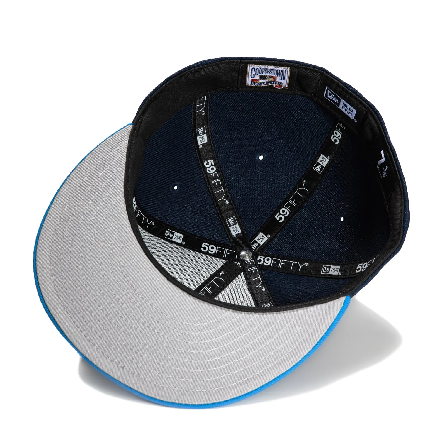 New Era 59Fifty Baltimore Orioles 1966 World Series Champions Patch Word Hat - Navy. Light Blue. Gold