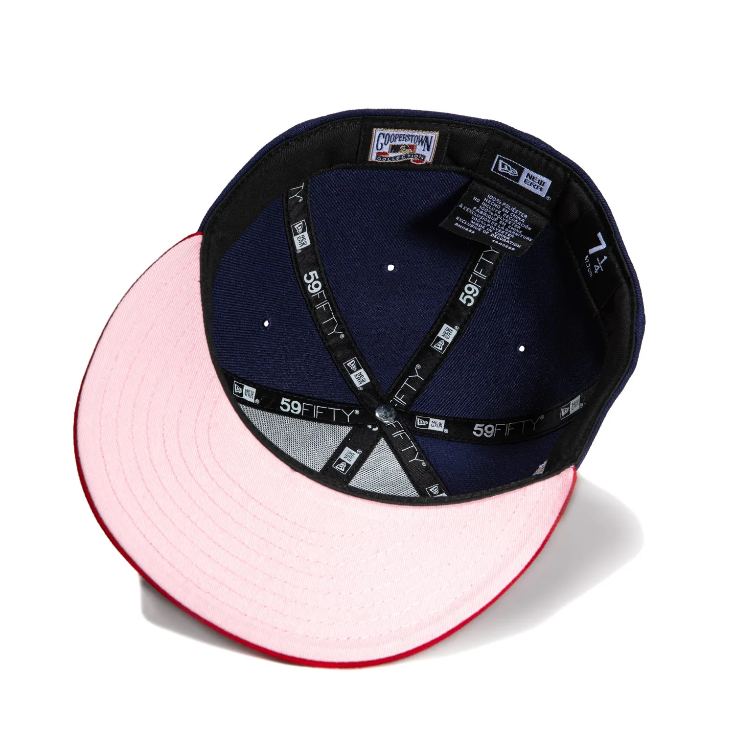 New Era 59Fifty Cleveland Guardians 2006 Spring Training Patch I Hat - Light Navy. Red