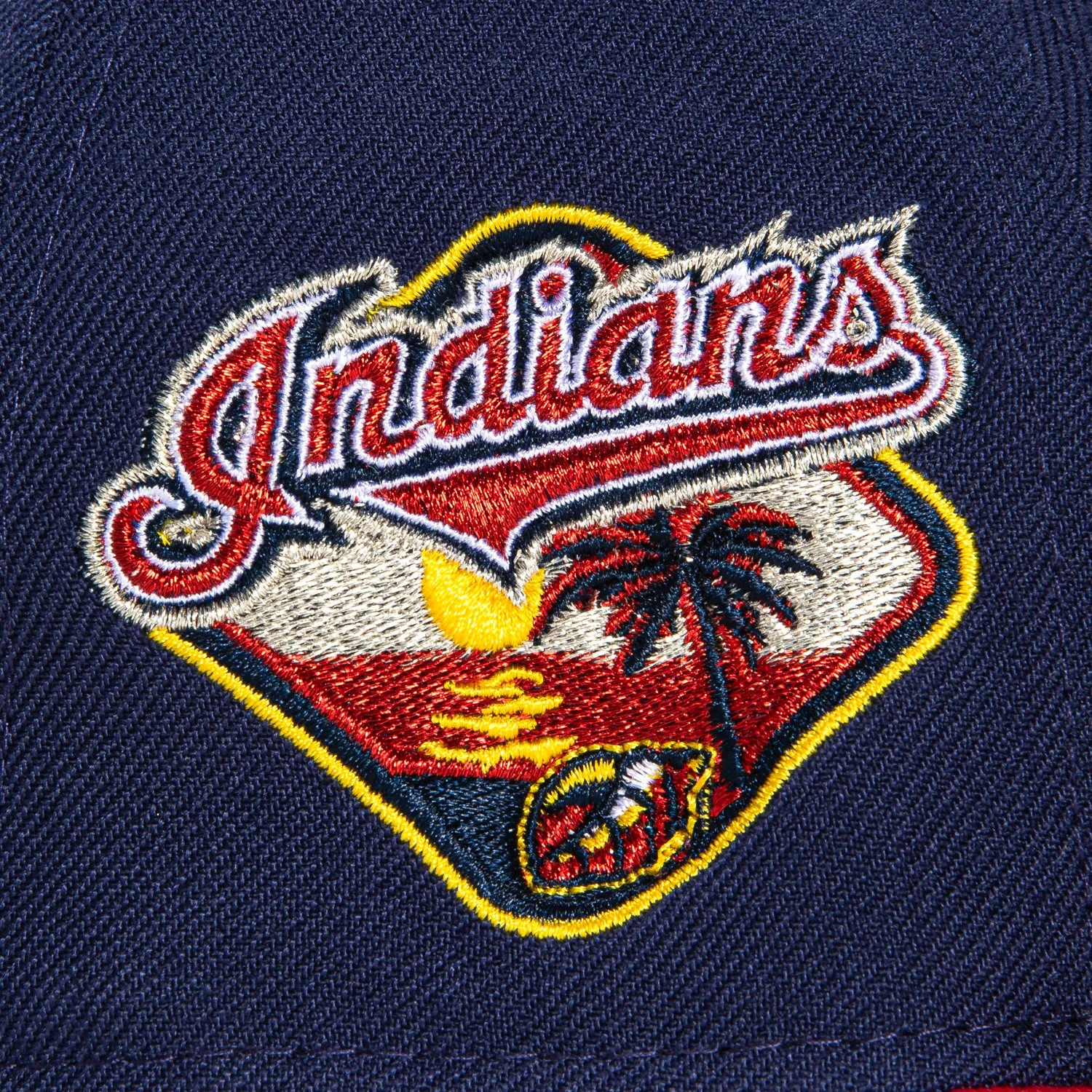 New Era 59Fifty Cleveland Guardians 2006 Spring Training Patch I Hat - Light Navy. Red