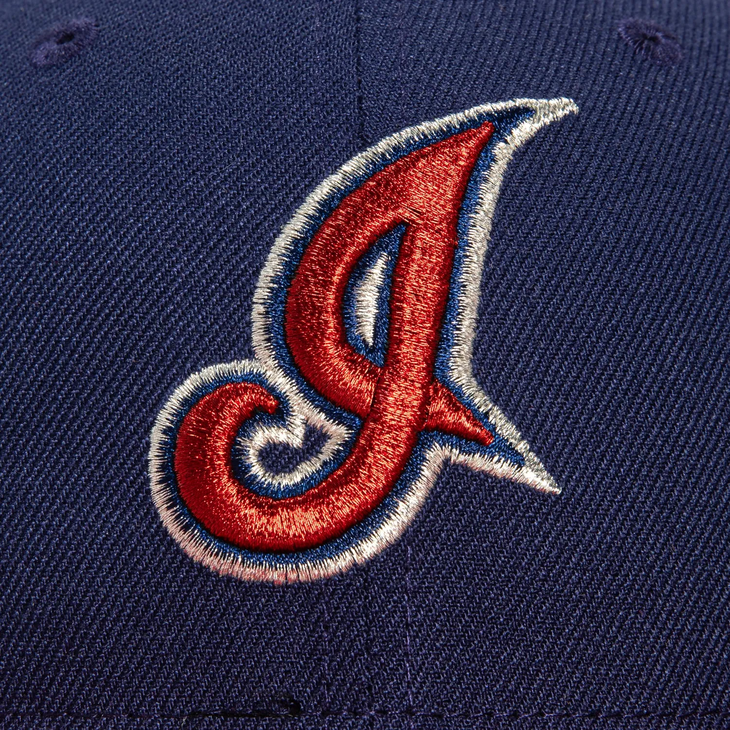 New Era 59Fifty Cleveland Guardians 2006 Spring Training Patch I Hat - Light Navy. Red