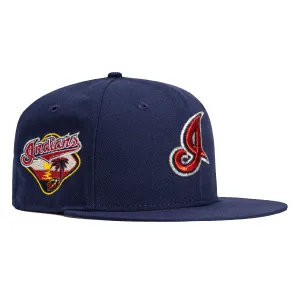 New Era 59Fifty Cleveland Guardians 2006 Spring Training Patch I Hat - Light Navy