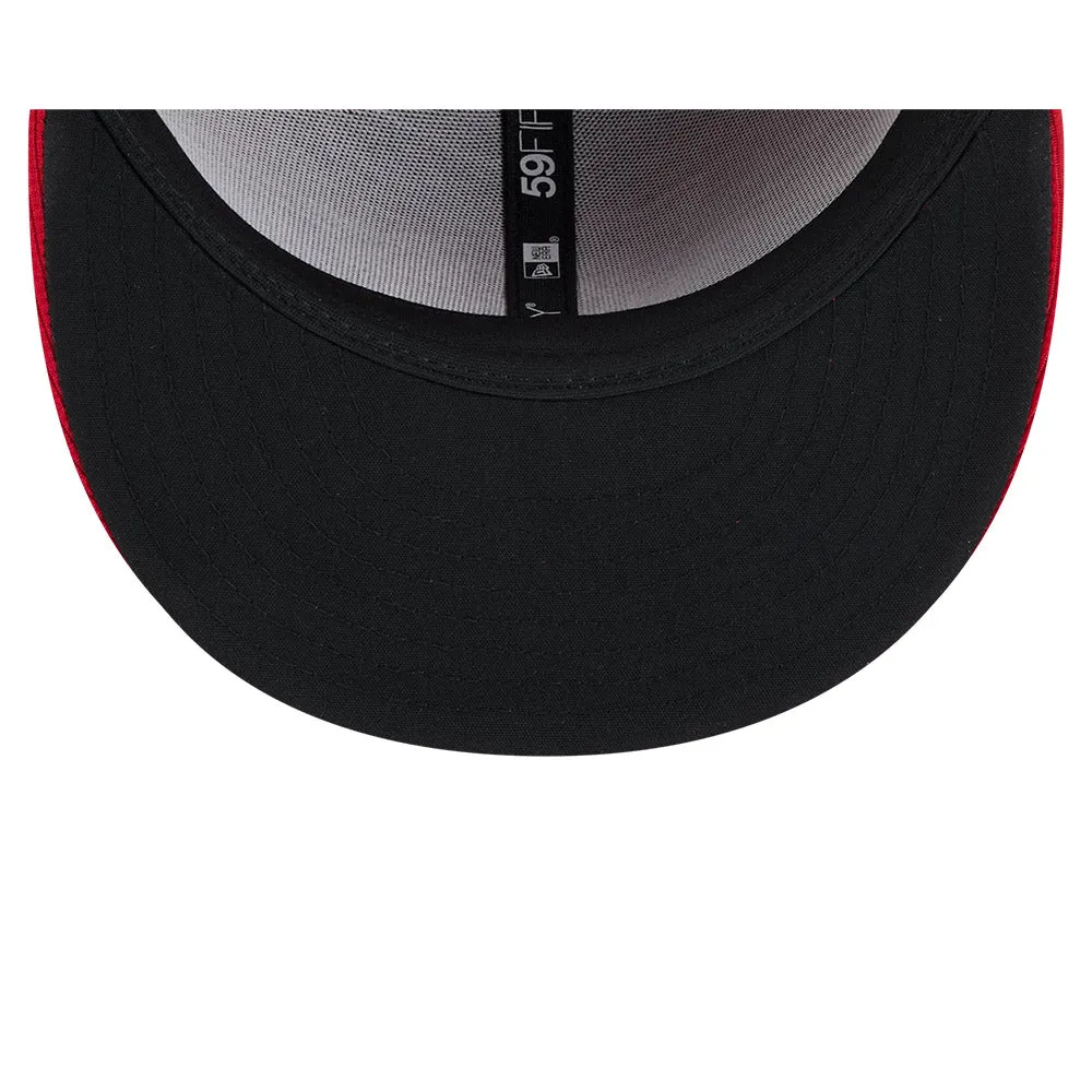 New Era 59Fifty Cleveland Guardians 2025 Spring Training Patch Hat - Red