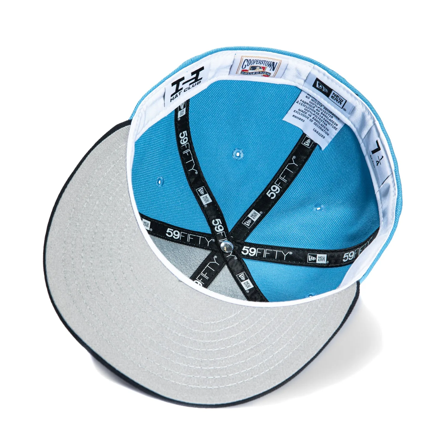New Era 59Fifty Corduroy Script St Louis Cardinals Inaugural Patch Hat - Light Blue. Navy