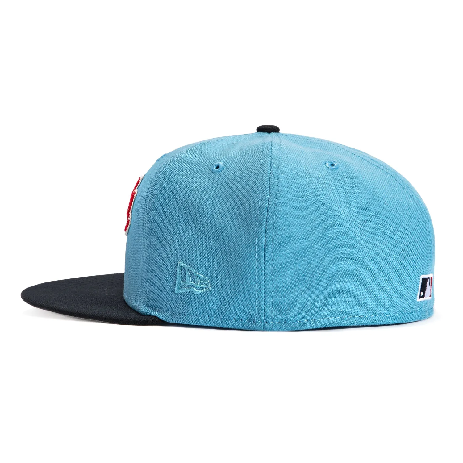 New Era 59Fifty Corduroy Script St Louis Cardinals Inaugural Patch Hat - Light Blue. Navy
