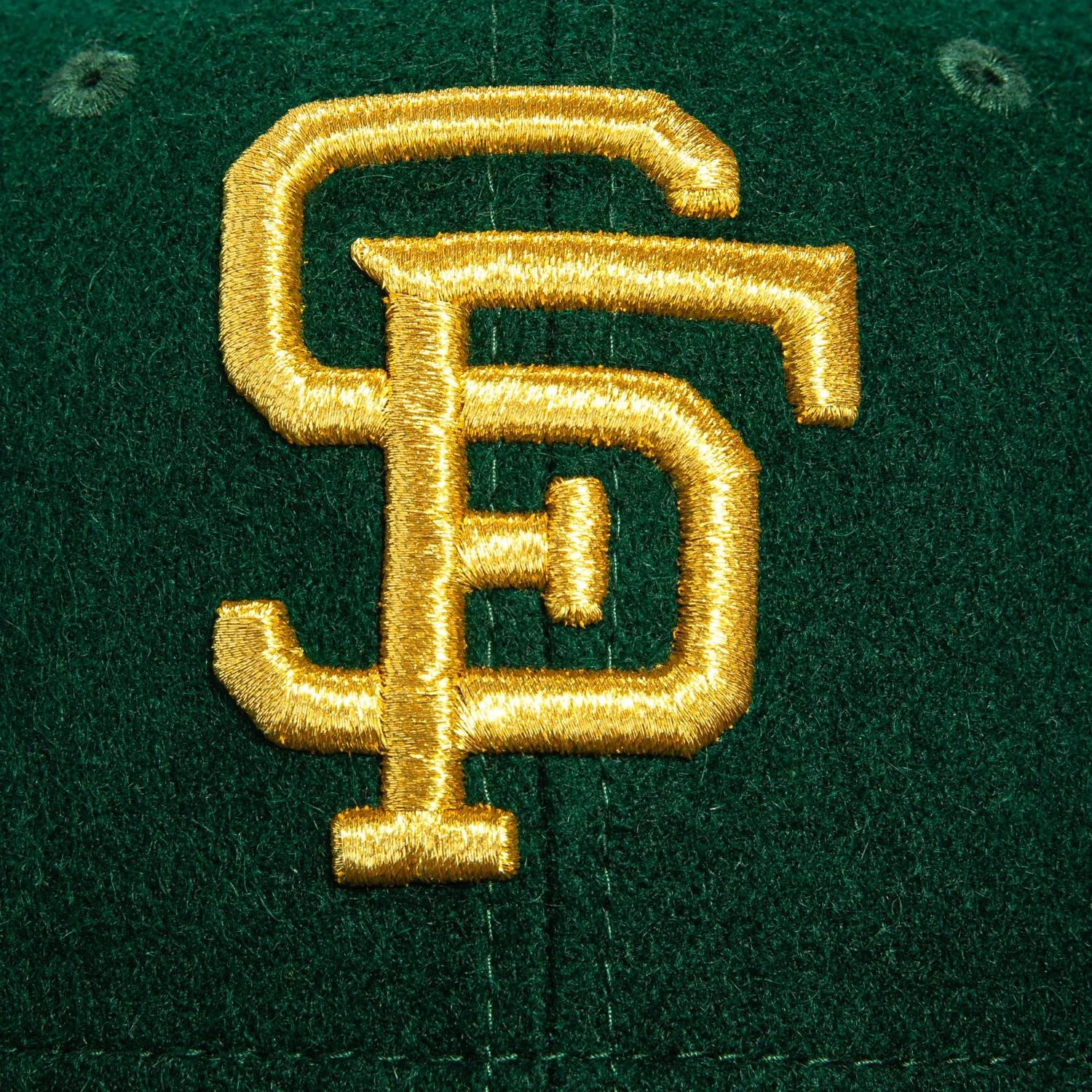 New Era 59Fifty Melton San Francisco Giants 1984 All Star Game Patch Hat - Green. Navy