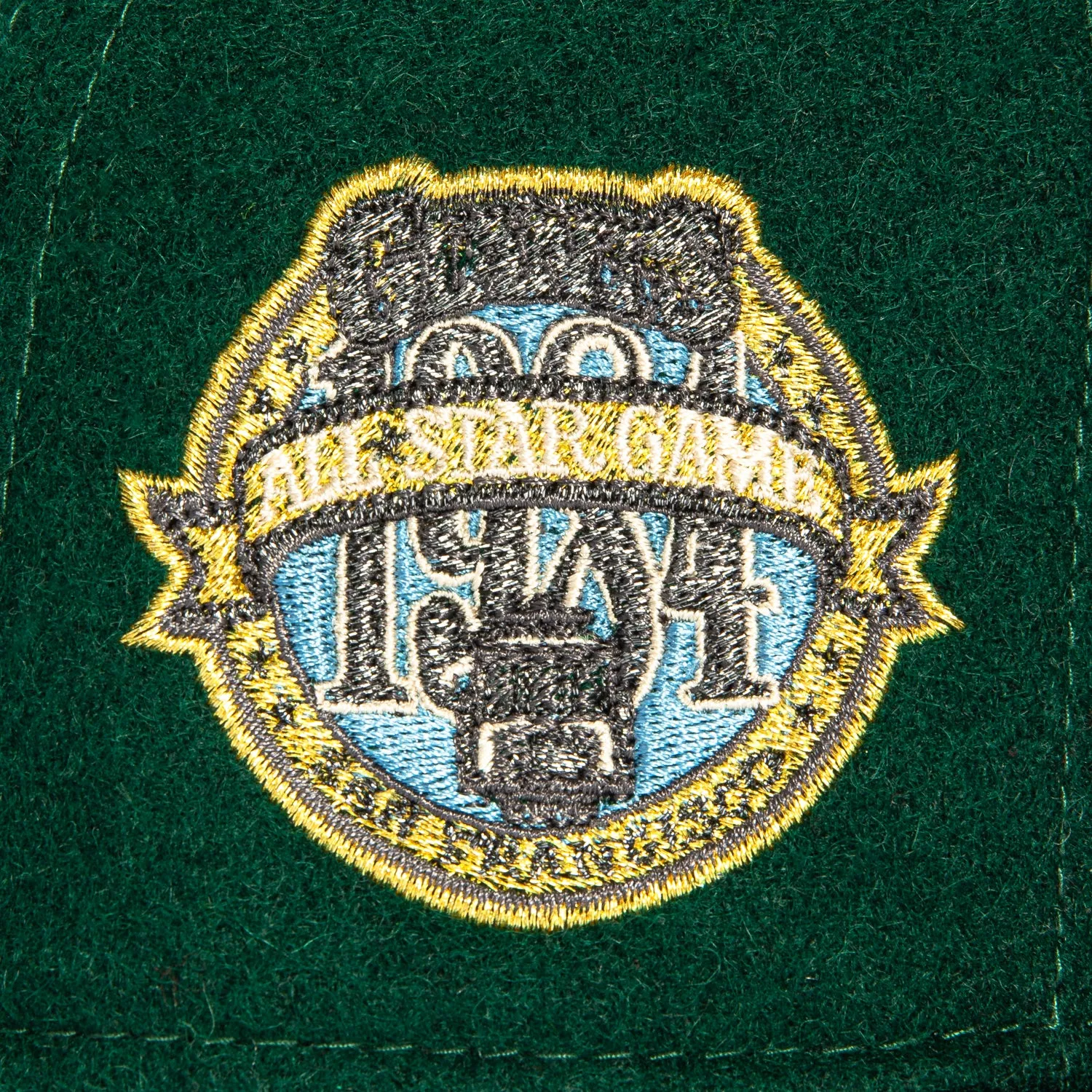 New Era 59Fifty Melton San Francisco Giants 1984 All Star Game Patch Hat - Green. Navy