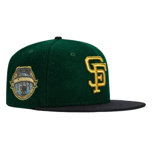 New Era 59Fifty Melton San Francisco Giants 1984 All Star Game Patch Hat - Green. Navy
