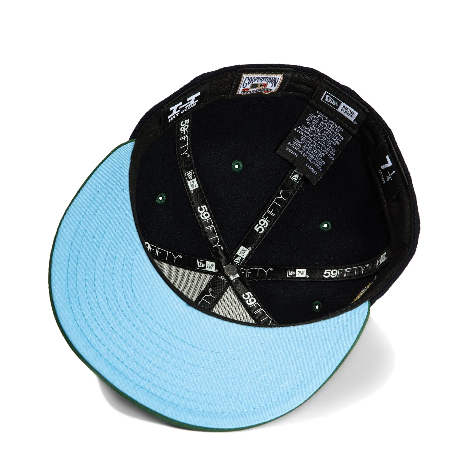 New Era 59Fifty Melton Seattle Mariners 2023 All Star Game Patch Logo Hat - Navy. Green