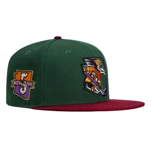 New Era 59Fifty Phoenix Roadrunners 5th Anniversary Patch Hat - Green. Cardinal