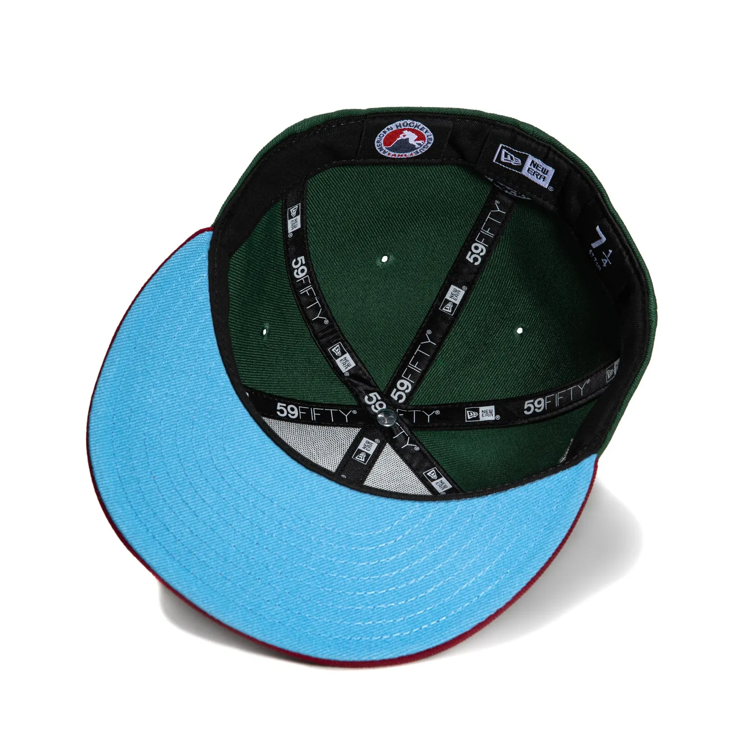New Era 59Fifty Phoenix Roadrunners 5th Anniversary Patch Hat - Green. Cardinal